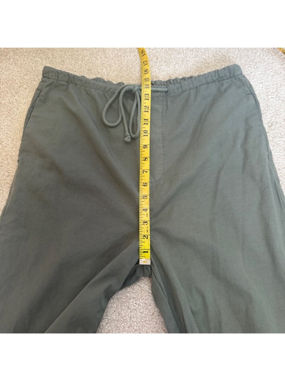 Free People Light Parachute Pants Olive Green Womens Size Small Boho - Picture 11 of 12